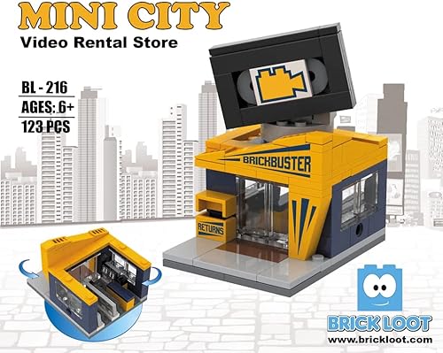 Miniatura 9 de Brick Loot Exclusivo modelo Mini City Archie Pet Shop  Juego de 155 piezas diseñado a medida  Compatible con Lego y otros modelos de marcas