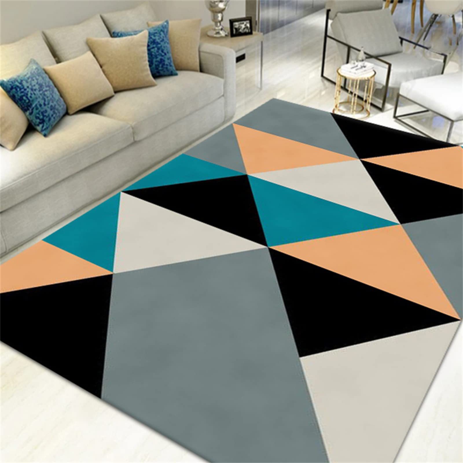 Tapis antidérapant multicolore 80x160 cm pour sécuriser le balcon ou la terrasse