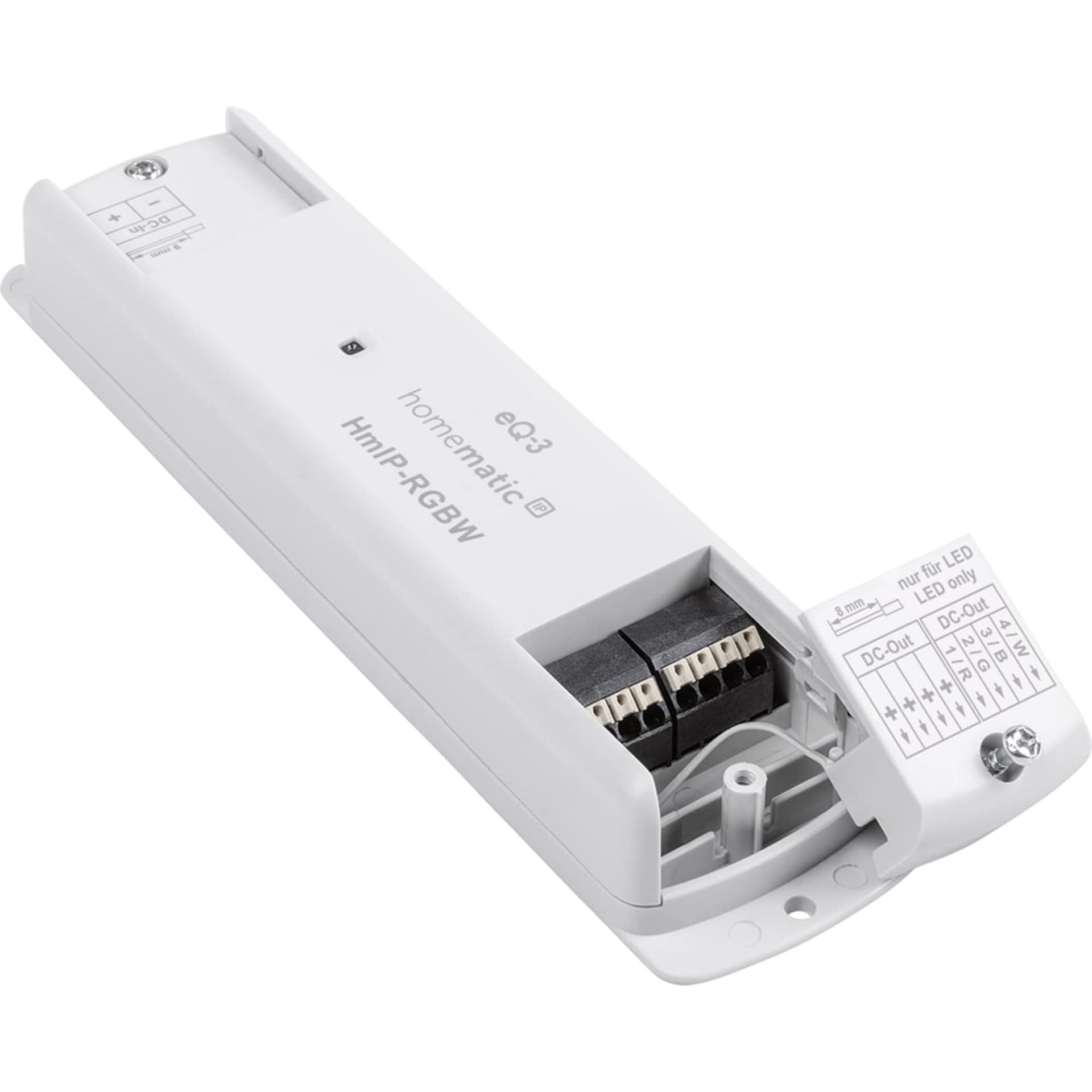 Homematic IP 5er-Set Smart Home LED Controller – RGBW, Lichtstimmung und Farbtemperatur individuell steuern, 157662A0