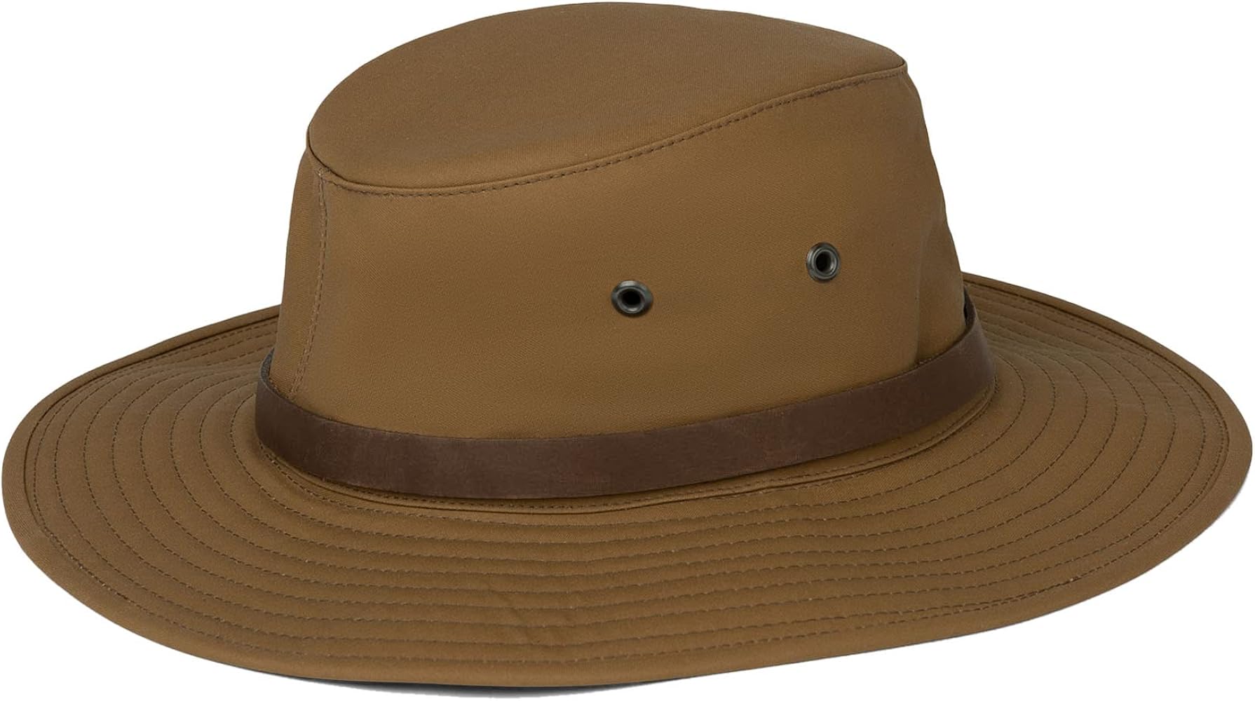 Tilley Waxed Rugged Fedora Hat – Water-Resistant Wide Brim Outdoor