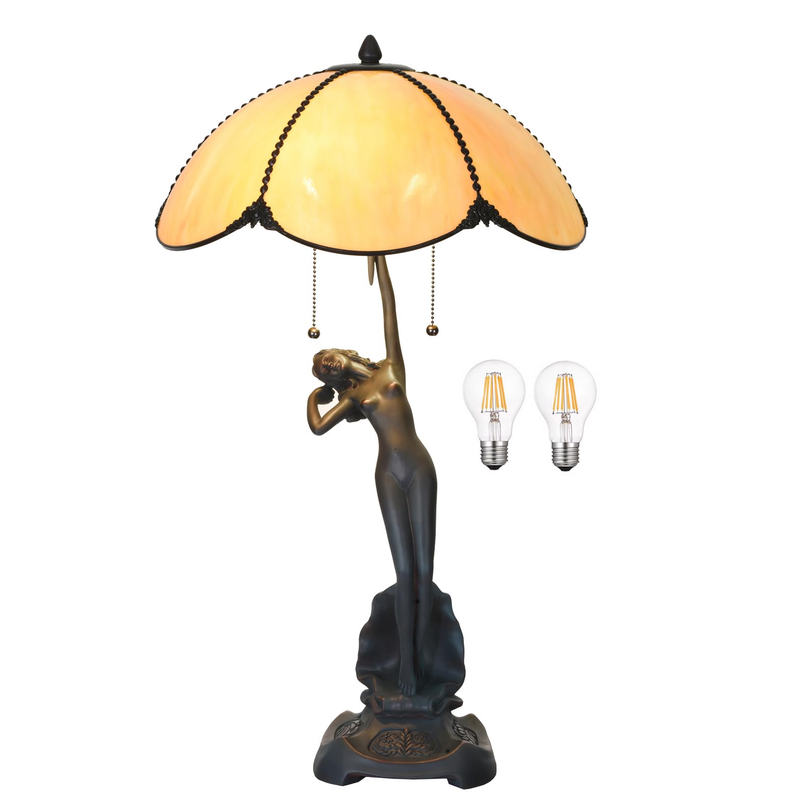 HomeBeauty TL0033 Tiffany Style Table Lamp