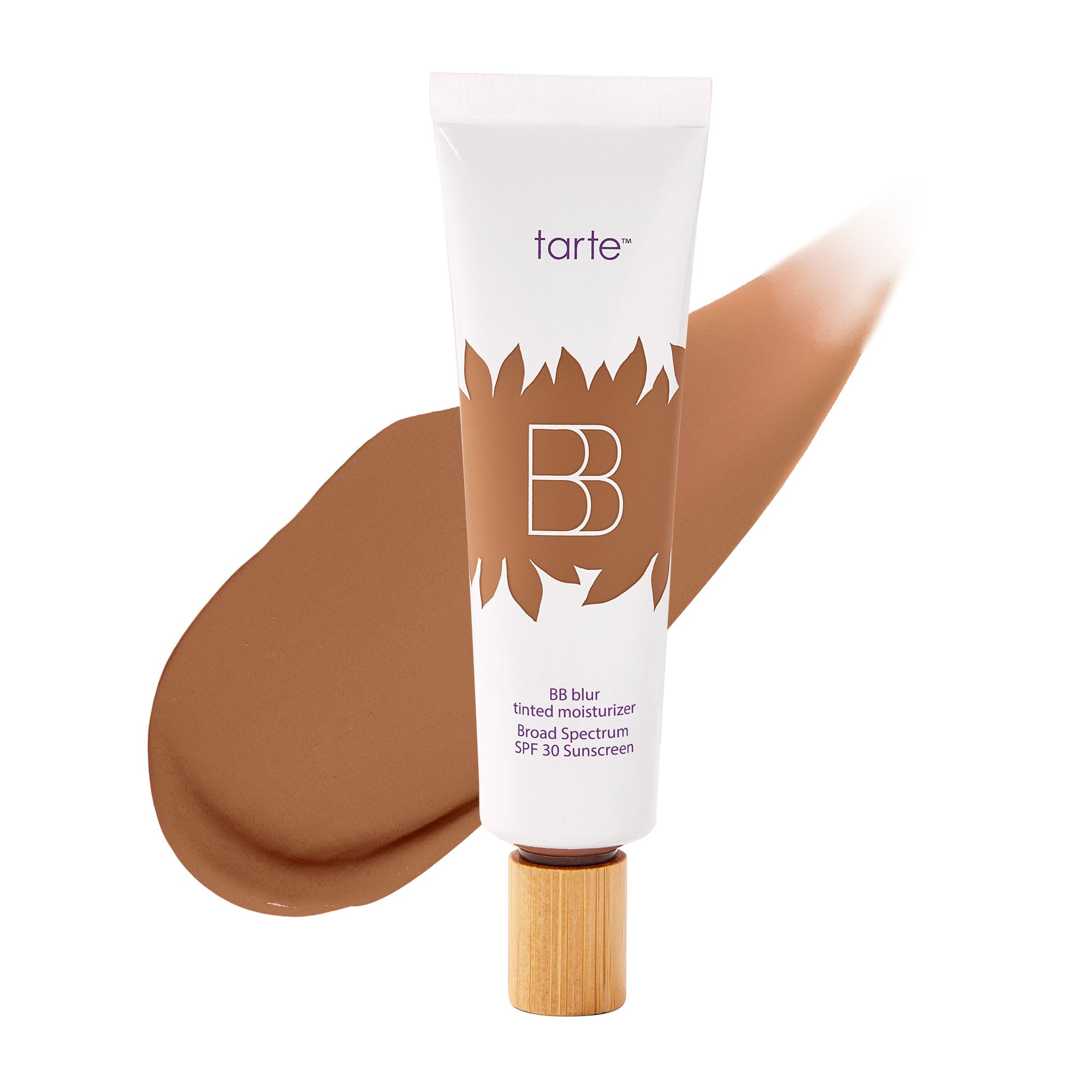 Photo 1 of tarte BB blur tinted moisturizer Broad Spectrum SPF 30 – Medium Buildable Coverage with Natural Lightweight Matte Finish, Vegan & Cruelty-Free, full size, deep sand