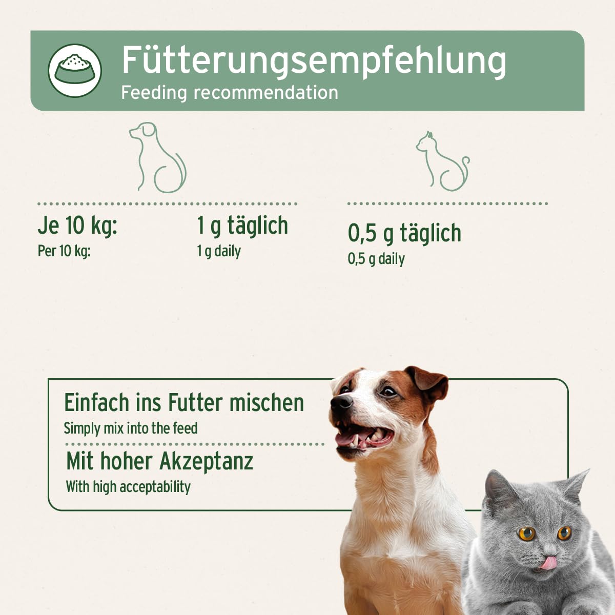 AniForte Afrikanische Teufelskralle für Hunde & Katzen 500g - Teufelskrallen Pulver für Sehnen & Bänder, Gelenkpulver zur Unterstützung der Beweglichkeit & Gelenkfunktion
