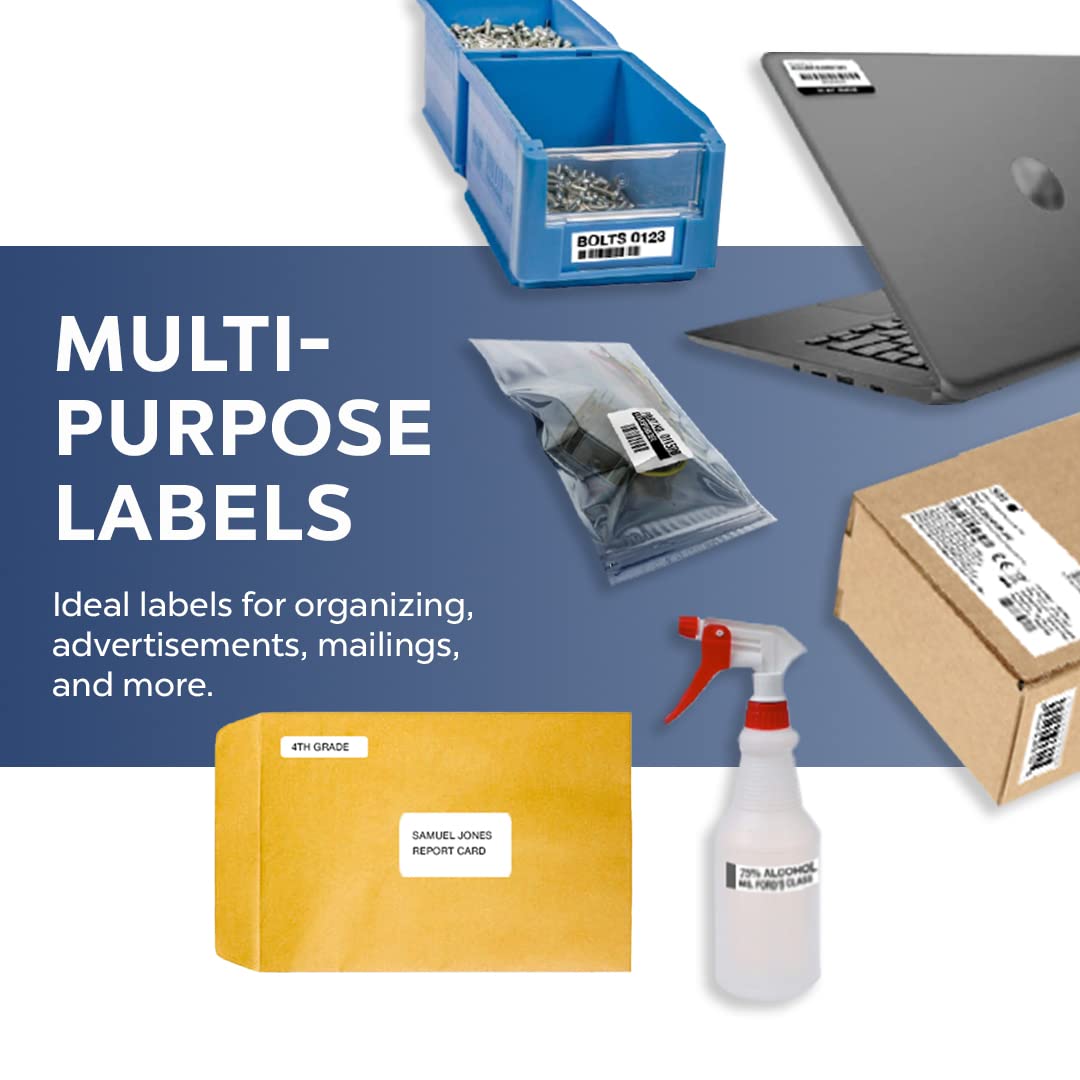 Image secondaire de Seiko SLPMRL Lot de 440 Etiquettes 28 mm x 51 mm Blanc