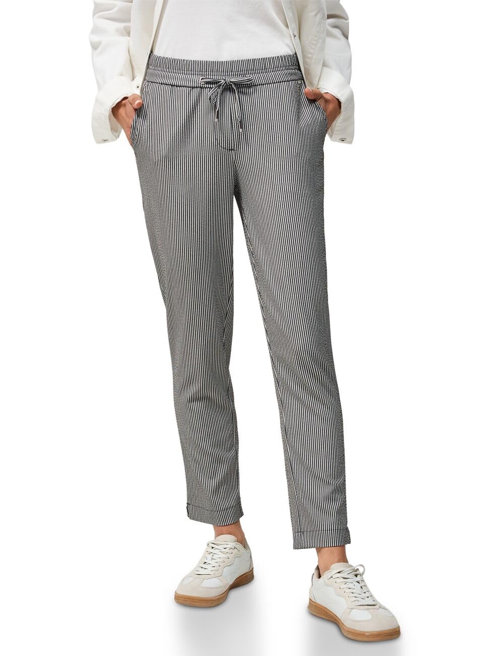 Cecil Women's B379239 Trouser, Dark Balmy Khaki, XXL
