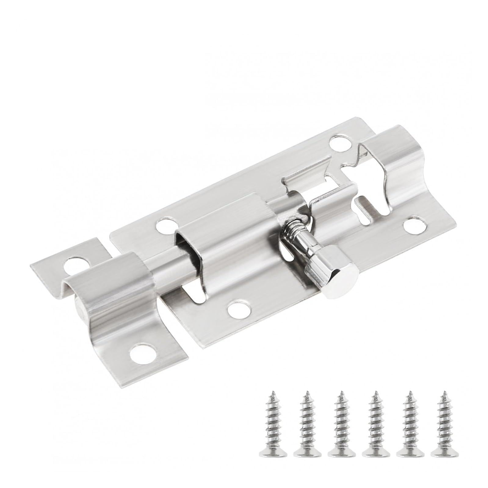Metal Slide Bolt Latch for Wooden Gate and Fence Doors