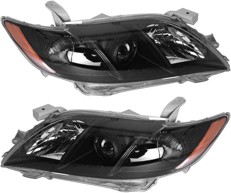 Review Headlamps Assembly Projector Headlights Polycarbonate Lens Black Left + Right Pair Set Fit for 2007 2008 2009 Toyota Camry Get Discount 70% Price Headlamps Assembly Projector Headlights Polycarbonate Lens Black Left + Right Pair Set Fit for 2007 2008 2009 Toyota Camry