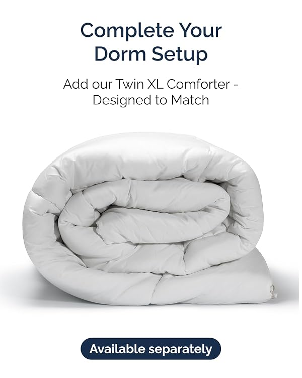 Twin 4 Piece Bed Sheet Set - Comfy, Breathable & Cooling Sheets - Off White by CGK Unlimited - Image 9