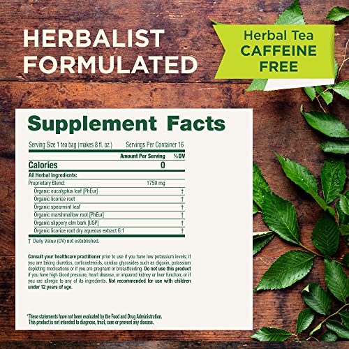 Traditional Medicinals TMT298 Tea, Organic Throat Coat Eucalyptus thumb #7