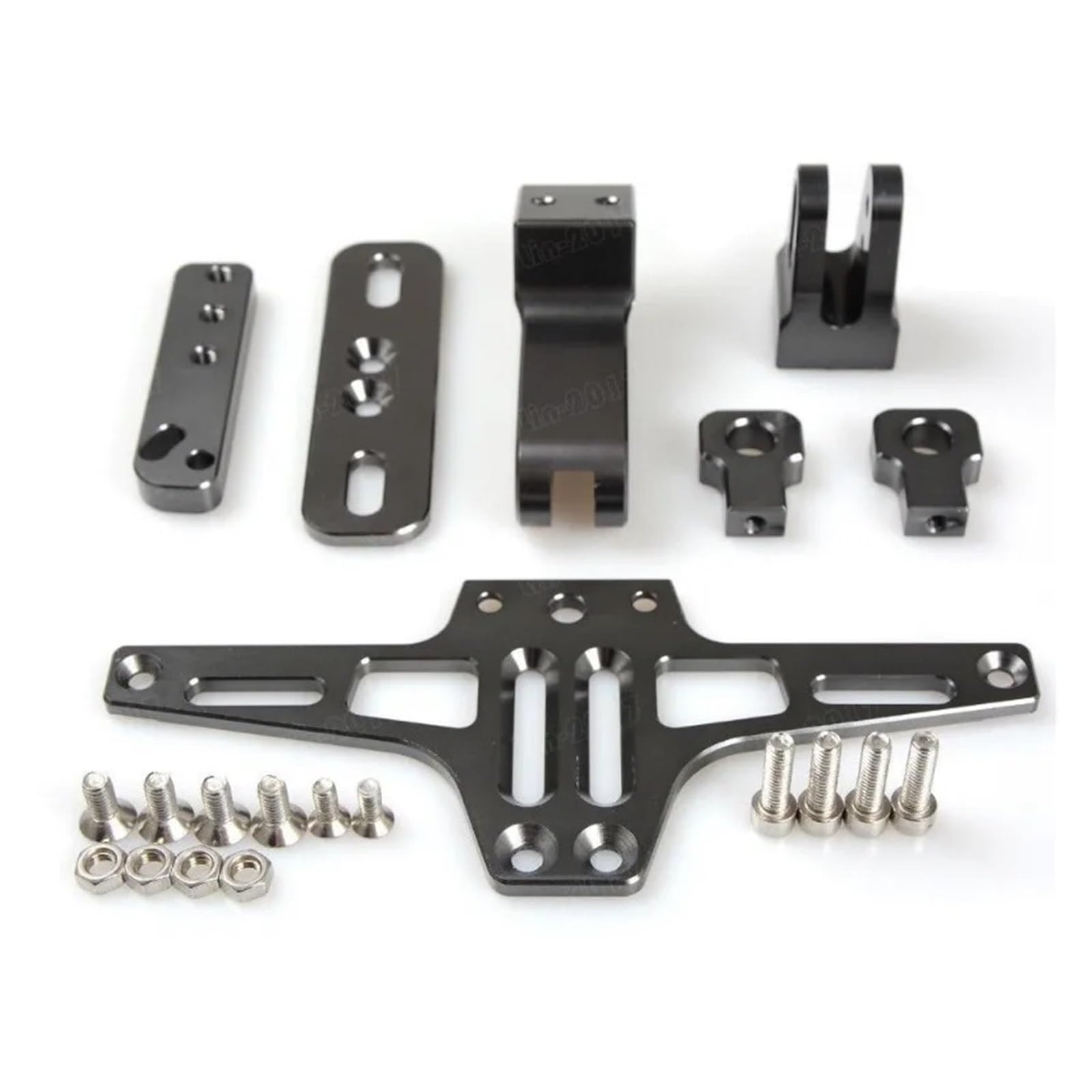Support De Plaque D'immatriculation Convient pour Honda MT07 MT09 MT10 R1, pour Kawasaki Z750 Z800 Support Plaque immatriculatio