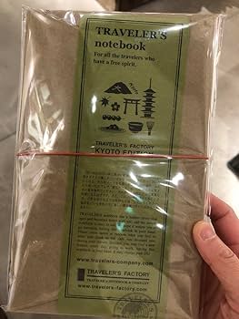 トラベラーズファクトリー　京都限定ノートセット+ レフィル4個+ ブラスタグ Amazon.co.jp: トラベラーズファクトリー 京都限定ノートセット