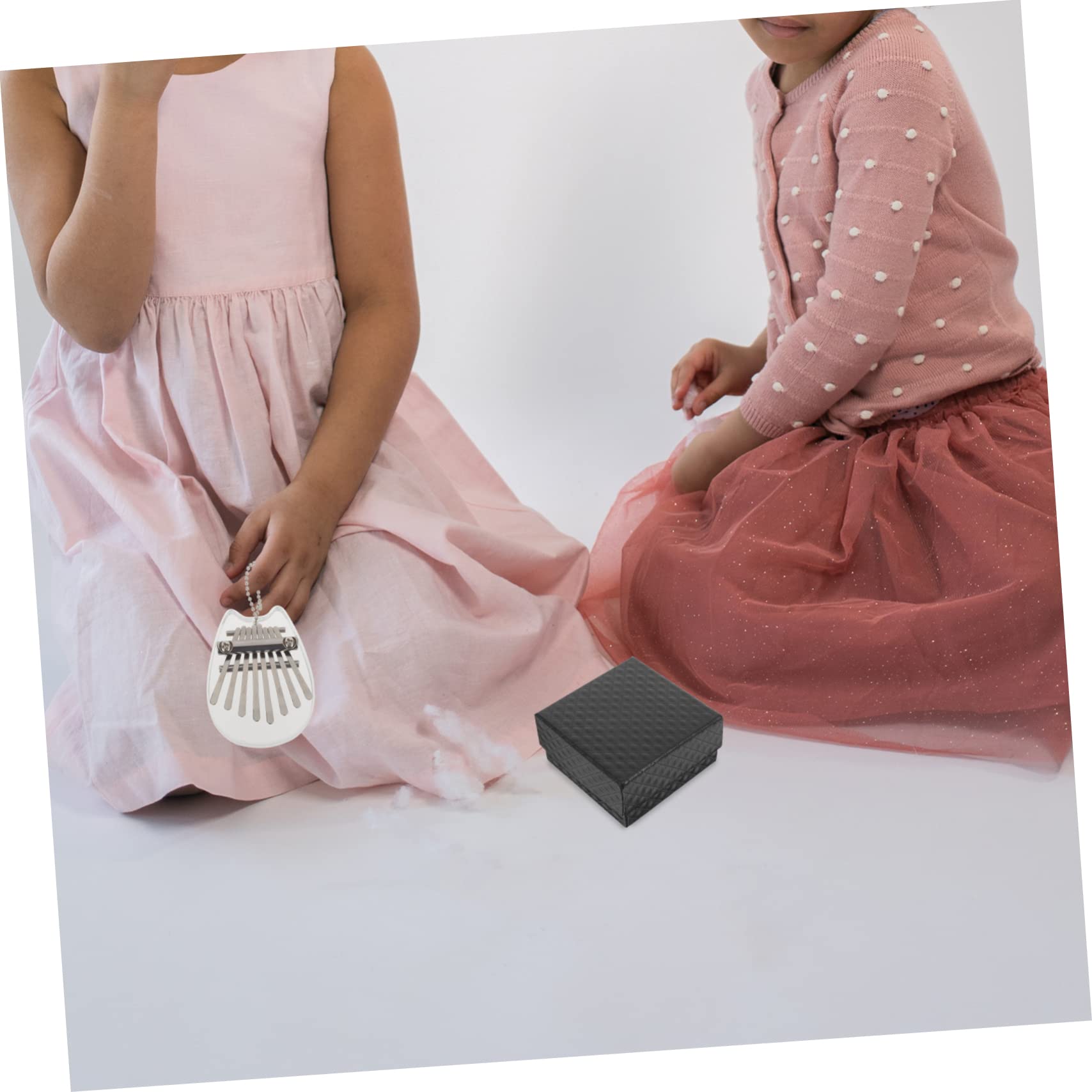 Abaodam 3 Set Kalimba a 8 toni strumento musicale speaker portatile pianoforte a dita mbira pianoforte a pollice portatile strumenti musicali pianoforte a otto tasti calimba portatile