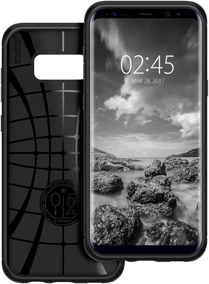 Spigen Rugged Armor Designed for Samsung Galaxy S8 Case (2017) - Black