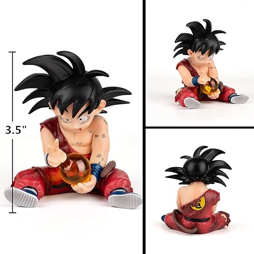 Miniatura 2 de Figuras de acción de DBZ GK Goku Super Saiyan colección para regalos de cumpleaños PVC 4 pulgadas