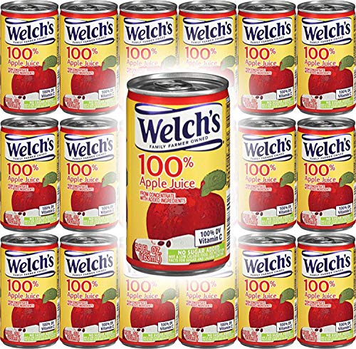 Welch's 100% Pure Apple Juice, 5.5 oz Bottle