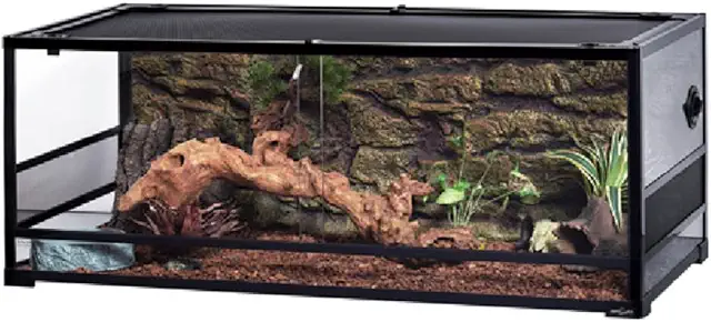 ReptiZoo Glas-Terrarium 120x60x45 cm, zerlegbar - Terrarium für Reptilien