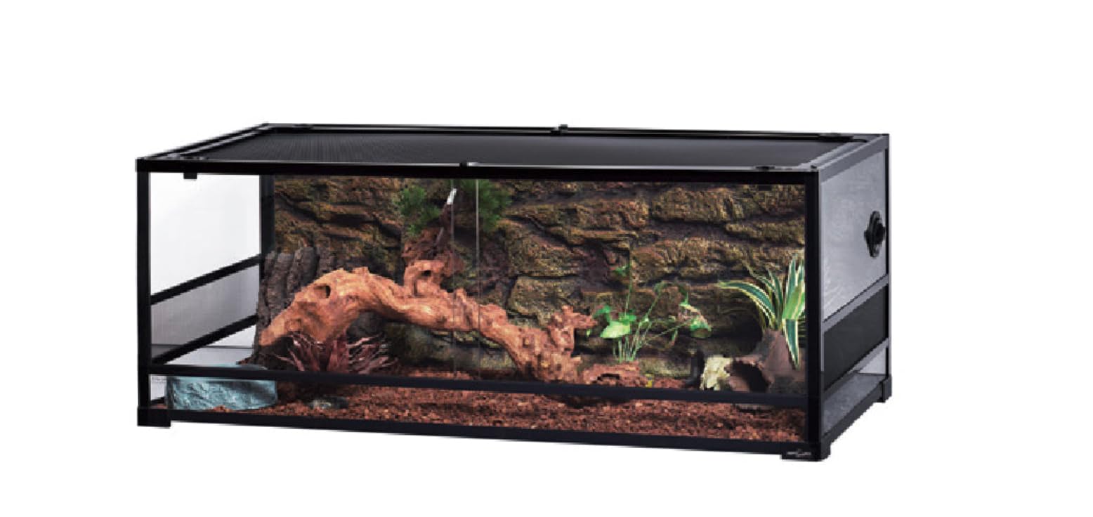 ReptiZoo Glas-Terrarium 120x60x45 cm, zerlegbar - verschickbar! RK0226 (ohne Inhalt)