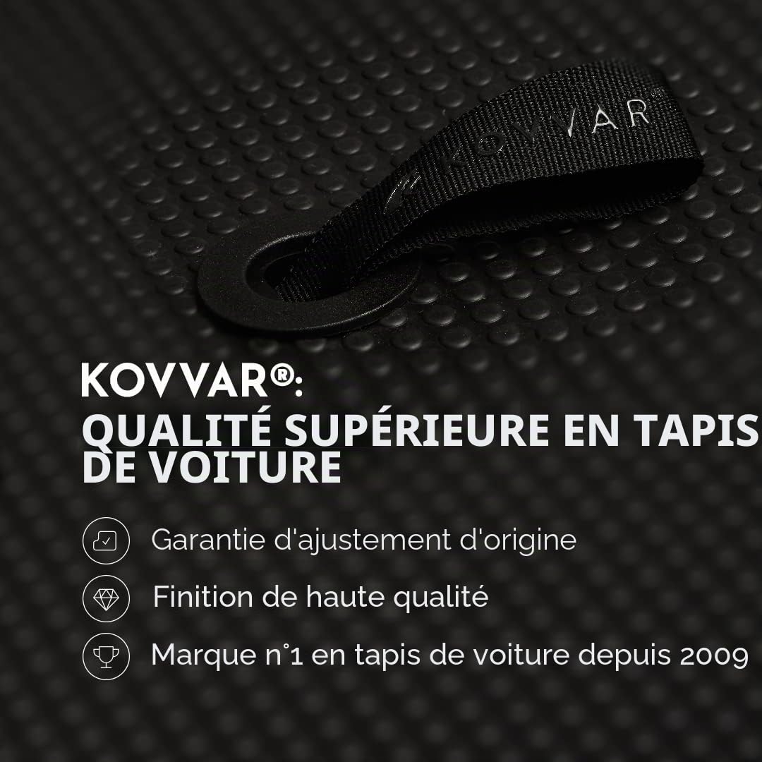 Tapis de Coffre en Caoutchouc Duogrip Compatible avec BMW iX3 NA5 2026-2026 Correspondant à la Version: Compatible avec Les Versions de Coffre à Plancher Haut