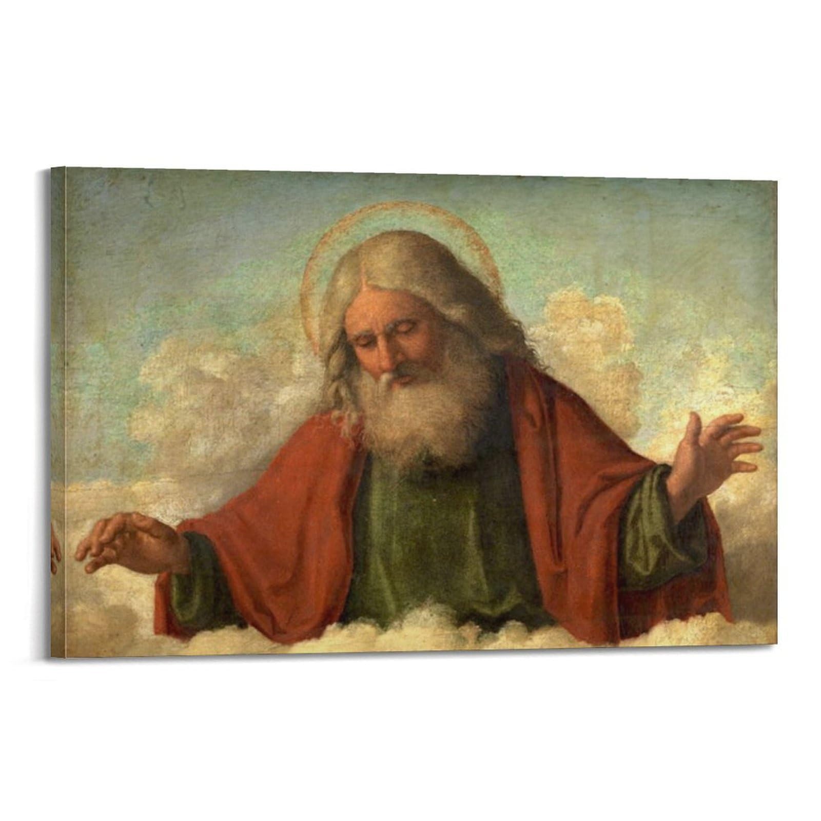 xiaoxiaoshen God The Father Canvas Poster Wall Art Prints Room Aesthetic Murals Bedroom And Living Decorations 20x30inch(50x75cm)