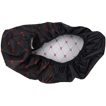 Motorcycle Seat Cover Leather Waterproof Rain Cover Dust Cover for Seat Cushion Pad Protector Cover XL