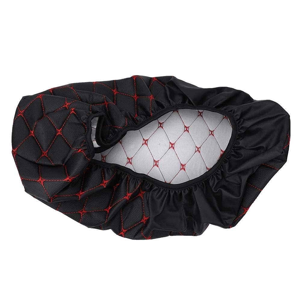 Motorrad Sitzbezug Leder wasserdicht Regenschutz Staubschutz Abdeckung f¨¹r Sitzauflage Kissen Pad Protector Cover XL