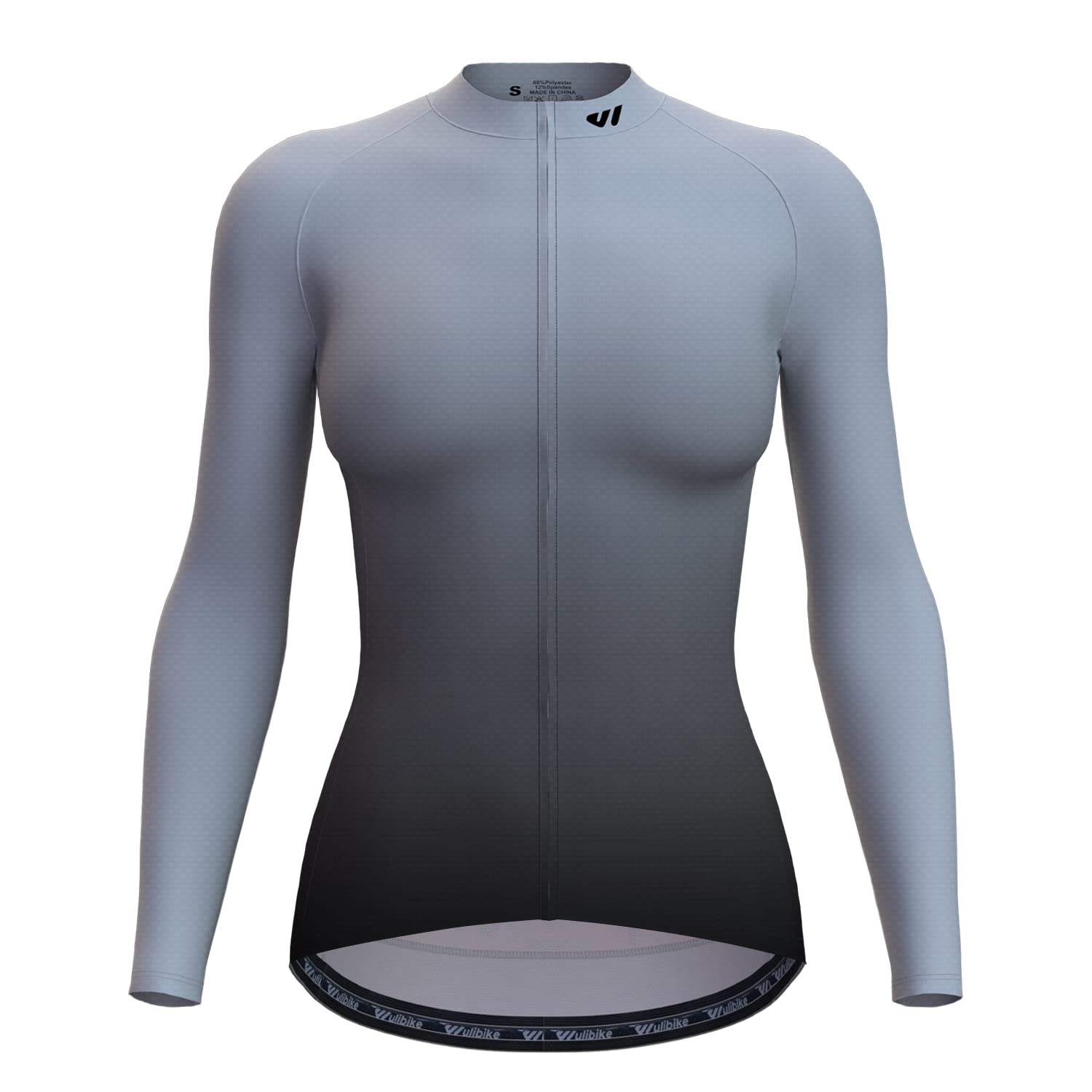 Wulibike Cycling Jersey Women Long Sleeve,Bicycle Biking Bike Shirts for Women with Pockets