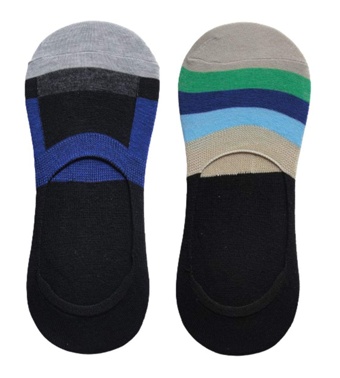 VOICIFrance Men’s Multicolred Cotton No show Invisible athlete gym wear Socks Free Size op-275