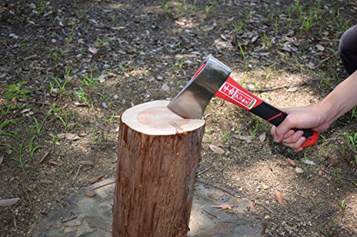キャンプ ホームセンターの格安手斧で薪割りできるのか 福さんのメモ帳