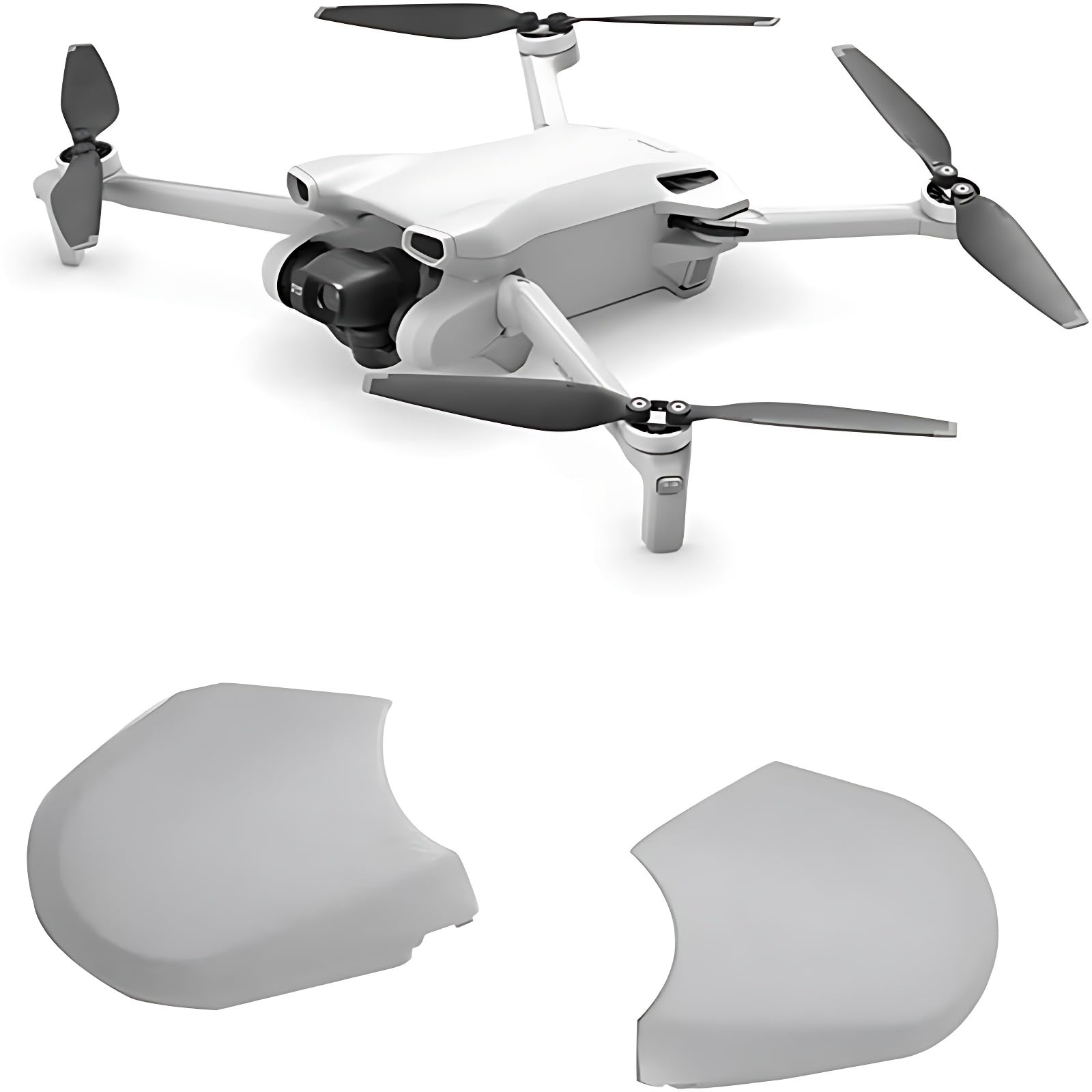 ZWLLKJGS Replacement Side Cover Repair Parts Compatible With DJI Mini 3,Gimbal Side Protective Frame Cover Accessories (One Pair)