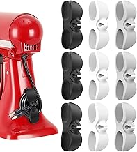 9 PCS Cord Organizer for Appliances,Kitchen Appliances Cord Organizer Stick on, Cord Holder Keeper Suit for Stand Mixer,Coffee Maker,Air Fryer,Toaster and More Kitchen Electrical Appliances