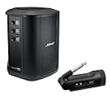Bose S1 Pro+ Portable Wireless PA System with Bluetooth, Black with 1/4