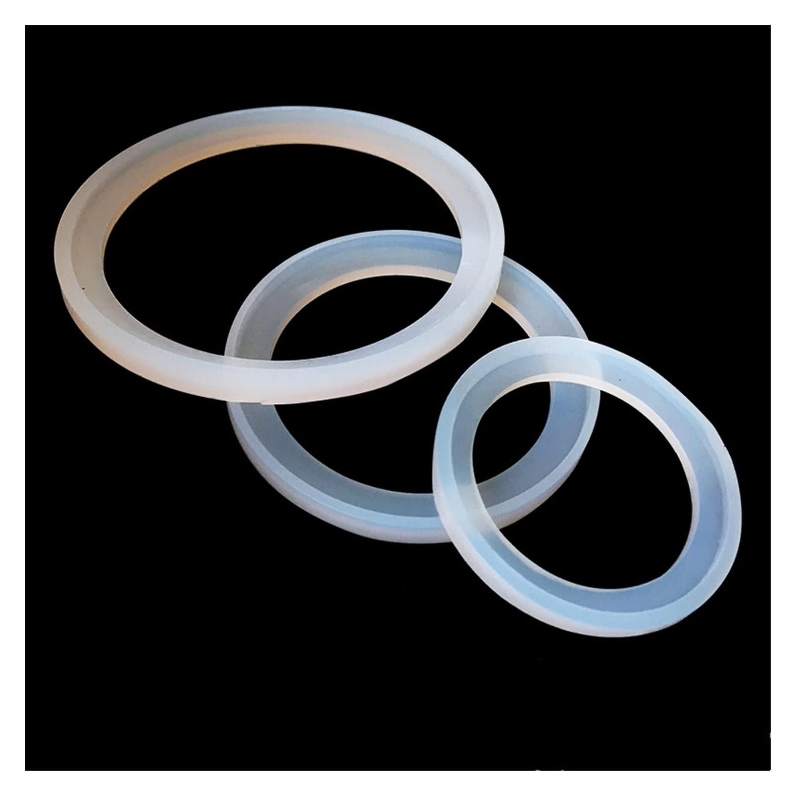 Dichtungsring, Hardware-Teile, 1 Stück, Sanitär-Silikon-Dichtungsstreifen, Dichtungsring, L-Typ, Schauglas, Fenster, flache Unterlegscheibe,Gummidichtungen(ID 23x OD 36mm)