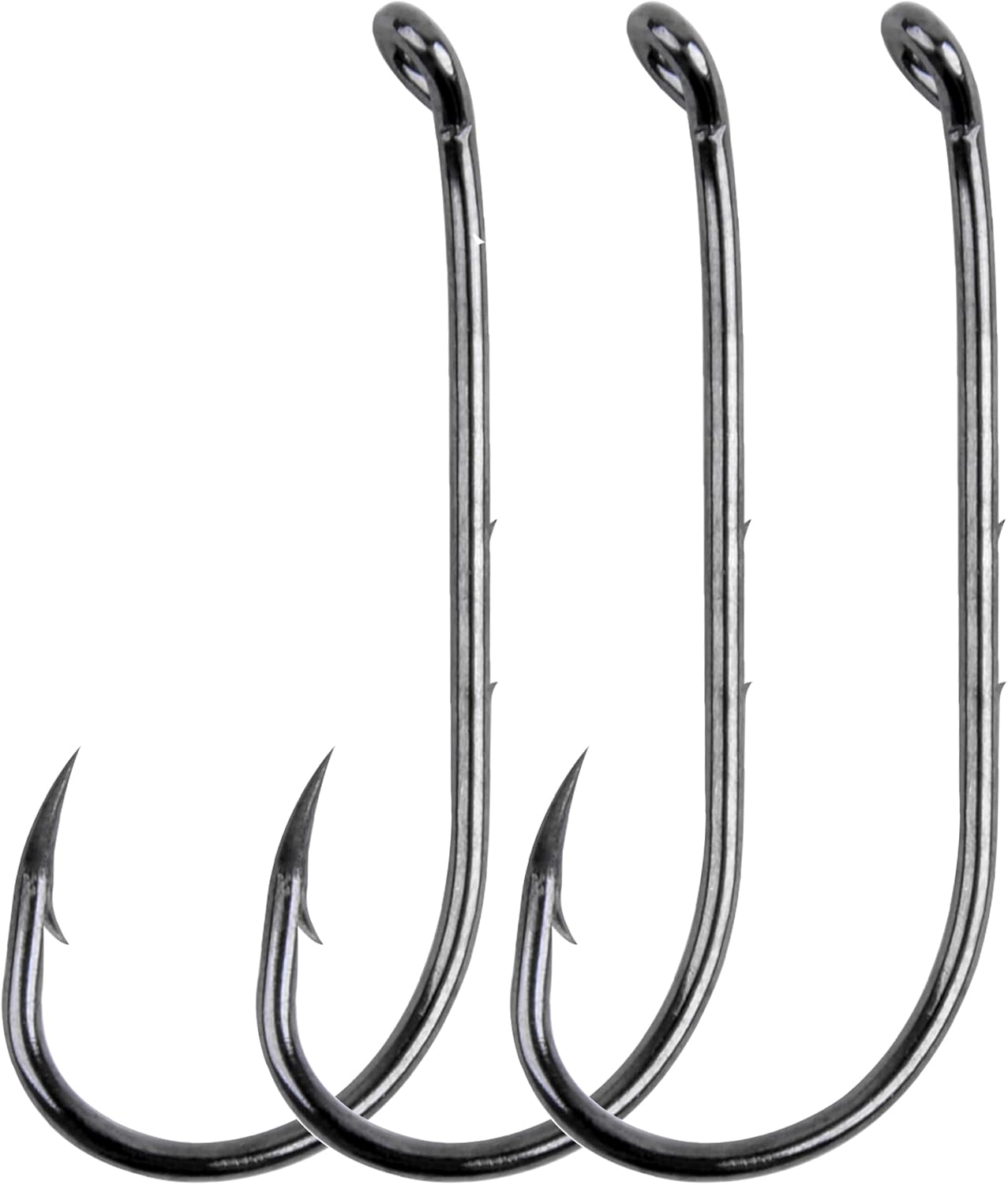 Baitholder Fishing Hooks,100pcs Classic Long Shank Beak Fish Hook Walleye Rig Live