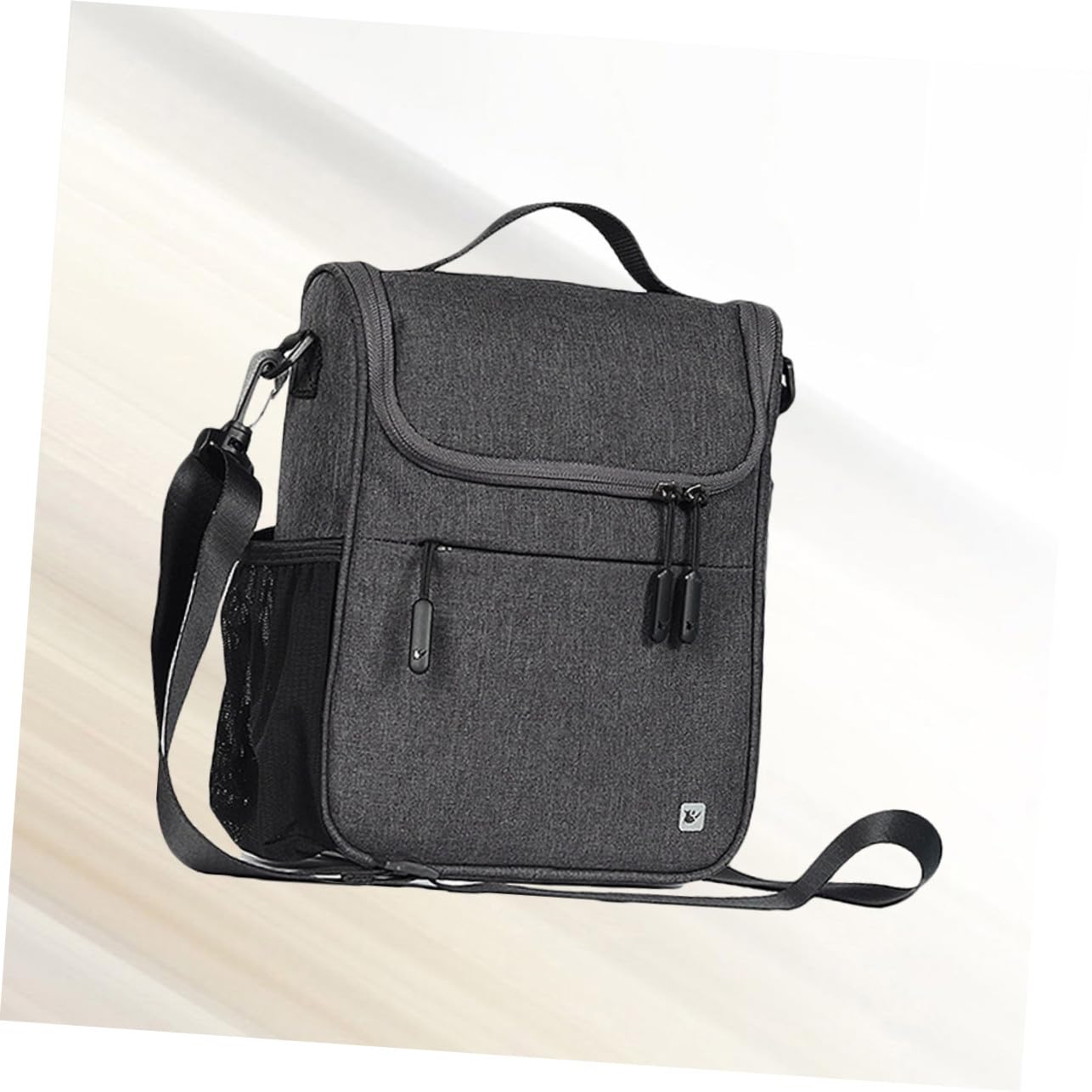 UPKOCH Borsa Bici Manubrio 5l in Poliestere, Borsa Frontale Ciclismo | Design Staccabile Multifunzione, Chiusure a Pressione Incluse, per Bici ed Elettrica, Montaggio Rapido Stile Casuale