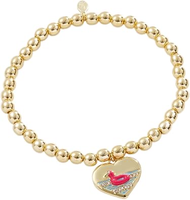 Alex and Ani Barbie The Movie Heart Stretch Bracelet