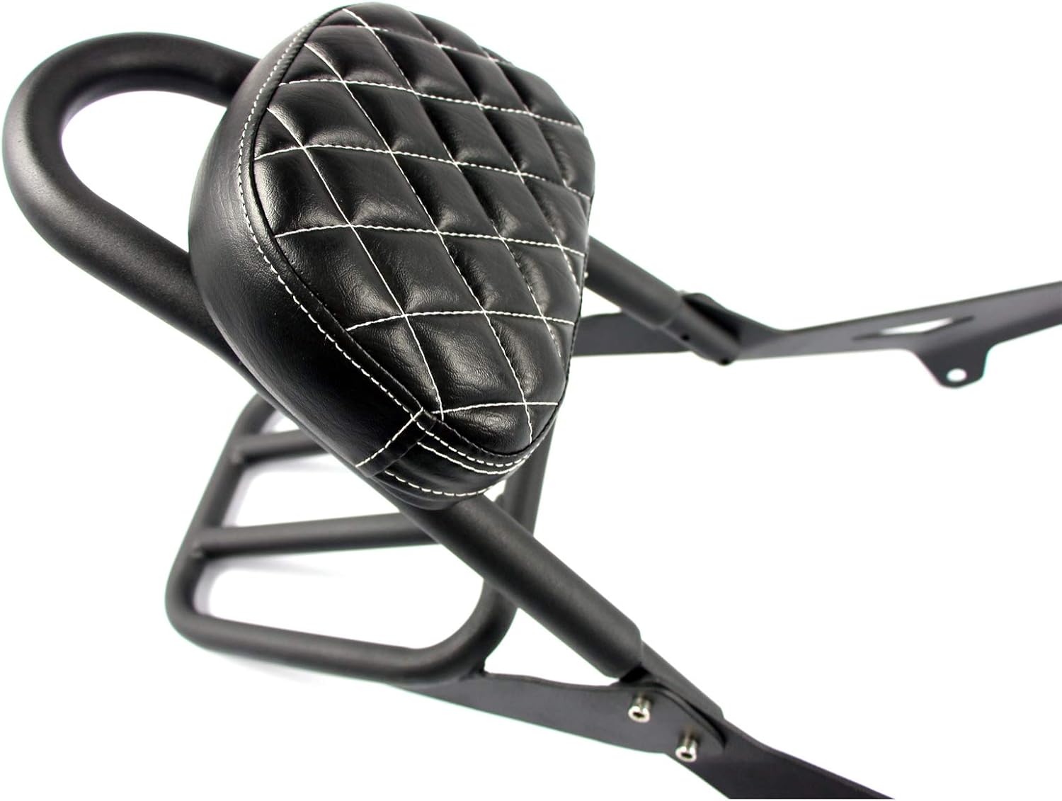 BAIONE Motorcycle Sissy Bar Detachable Rear Passenger Backrest Replacement for YAMAHA Stryker 1300 XVS1300 2011-2018 (With Rear Luggage Rack)