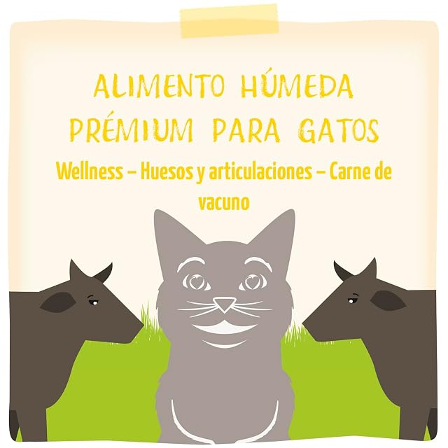 Foto 5 de 6 de MjAMjAM - Comida húmeda Premium para Gatos - Wellness - Huesos y articulaciones