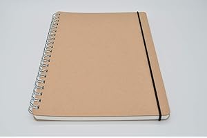 Muji Double Ring A5 Dot Grid Recycle Paper Notebook