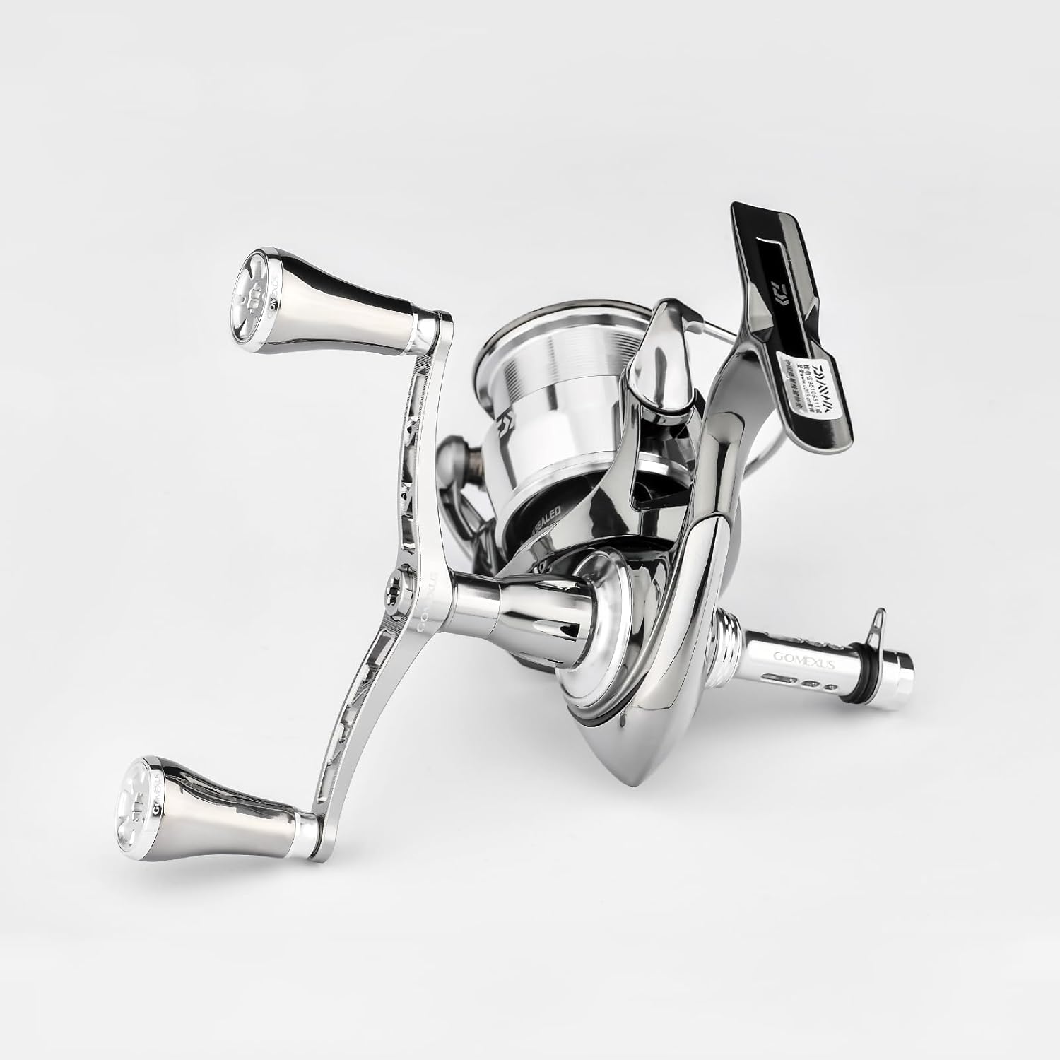 GOMEXUS Power Handle Compatible for Daiwa Exist Certate Luvias Freams Spinning Reels, Bass Fishing