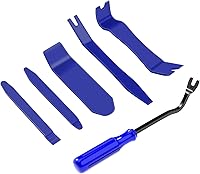 Vista 10 de GOOACC 8PCS Kit de herramientas para quitar molduras sin arañazos para audio de coche, salpicadero, panel de ventana, herramienta de quitado