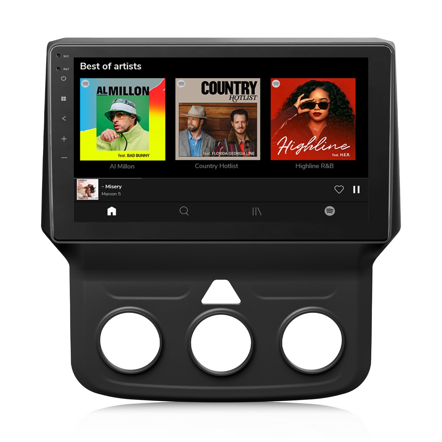 Eonon 6+64GB Car Audio Compatible with Dodge Ram 1500, 2500, 3500 (2013-2018), 9-inch QLED Touchscreen,Wireless CarPlay&Android Auto,Built-in Screen