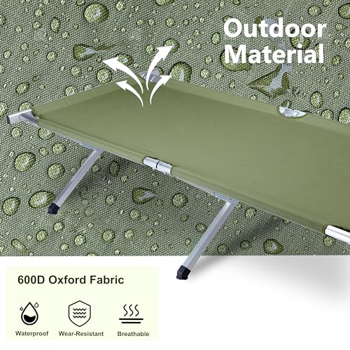 Outvita-Folding-Camping-Cot-Sleeping-Bed-with-Carry-Bag-Lightweight-Portable-Cots-for-Travel-Fishing-Hiking-and-Outdoor-Activities