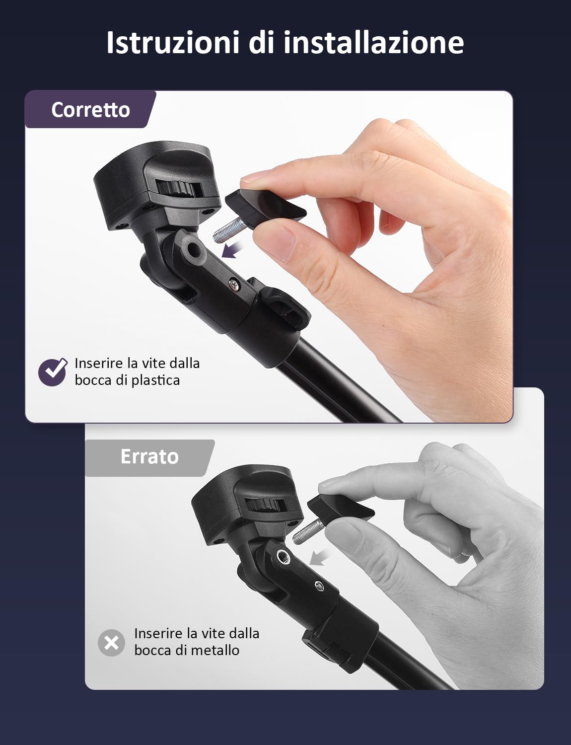 YOHOOLYO Ring Light LED 12" 3 modalità 10 luminosità per Trucco Fotografia Video Selfie
