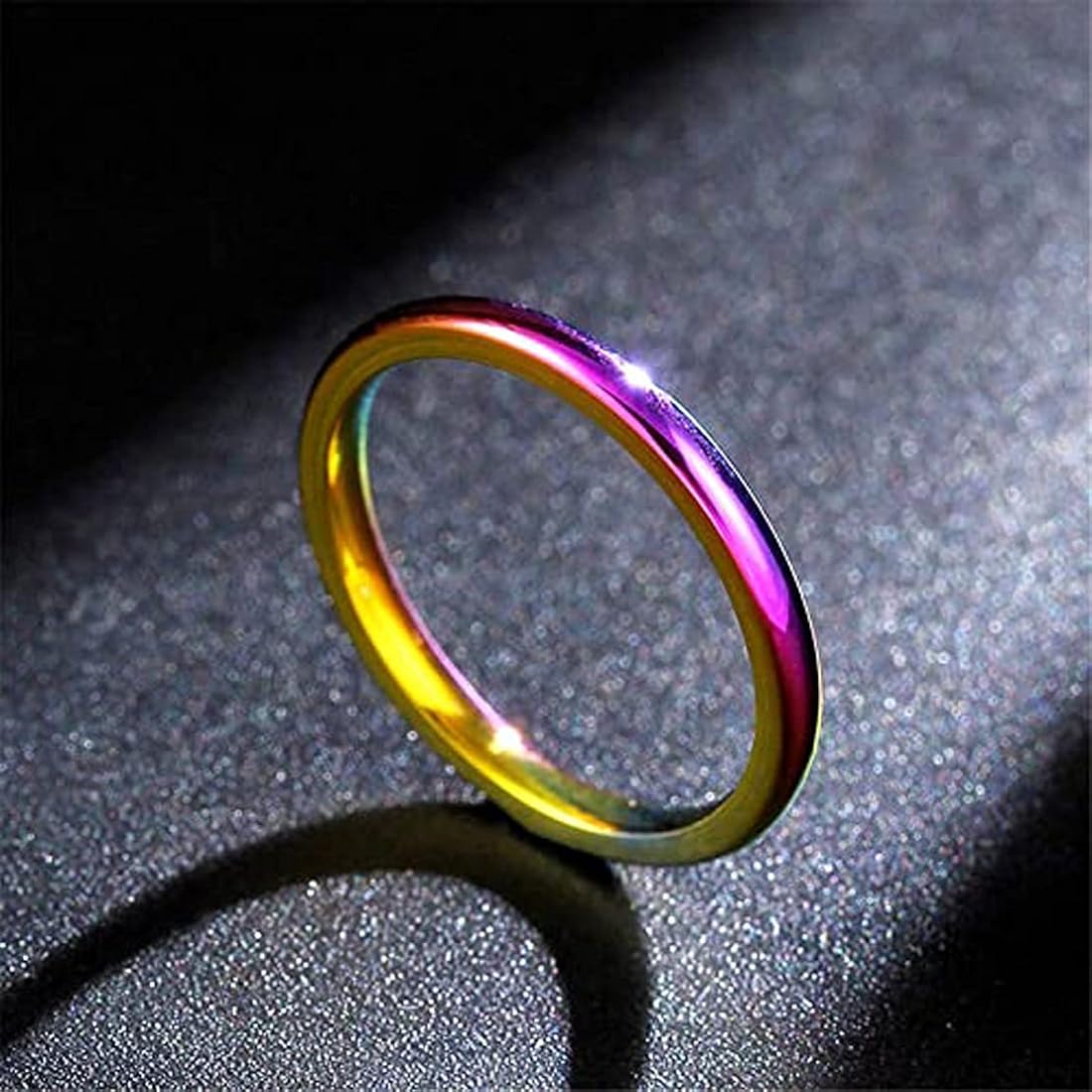 アクセサリー MHT Rainbow Multicolored Ring #12 アクセサリー MHT Rainbow Multicolored Ring #12 MHT Rainbow