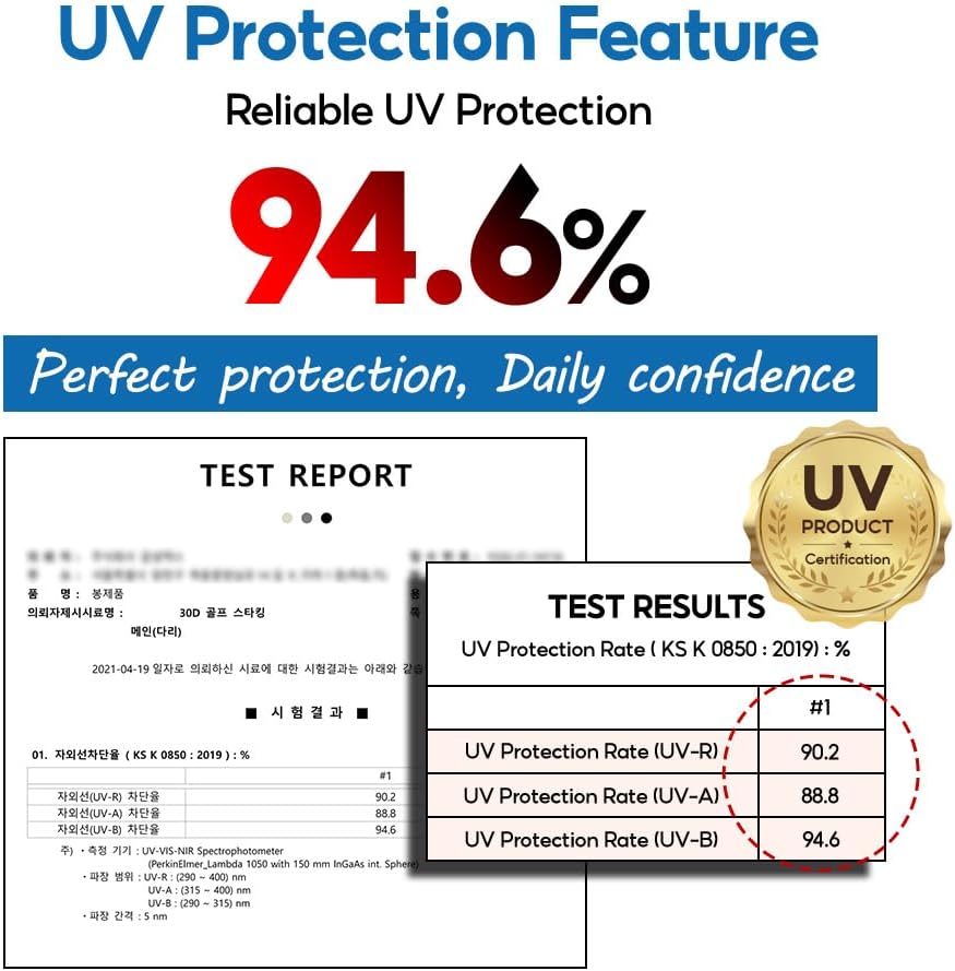30D Sheer Compression Tights for Women - Run-Resistant, Cooling, UV Protection Pantyhose