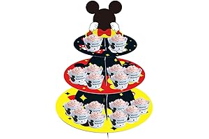 Large 3-Tier Mickey Minnie Cupcake Stand