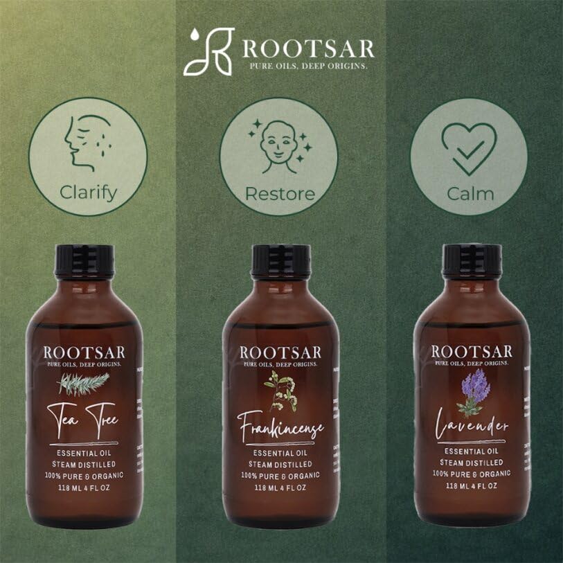 Set de Aceites Esenciales Árbol de Té, Incienso y Lavanda miniatura 4