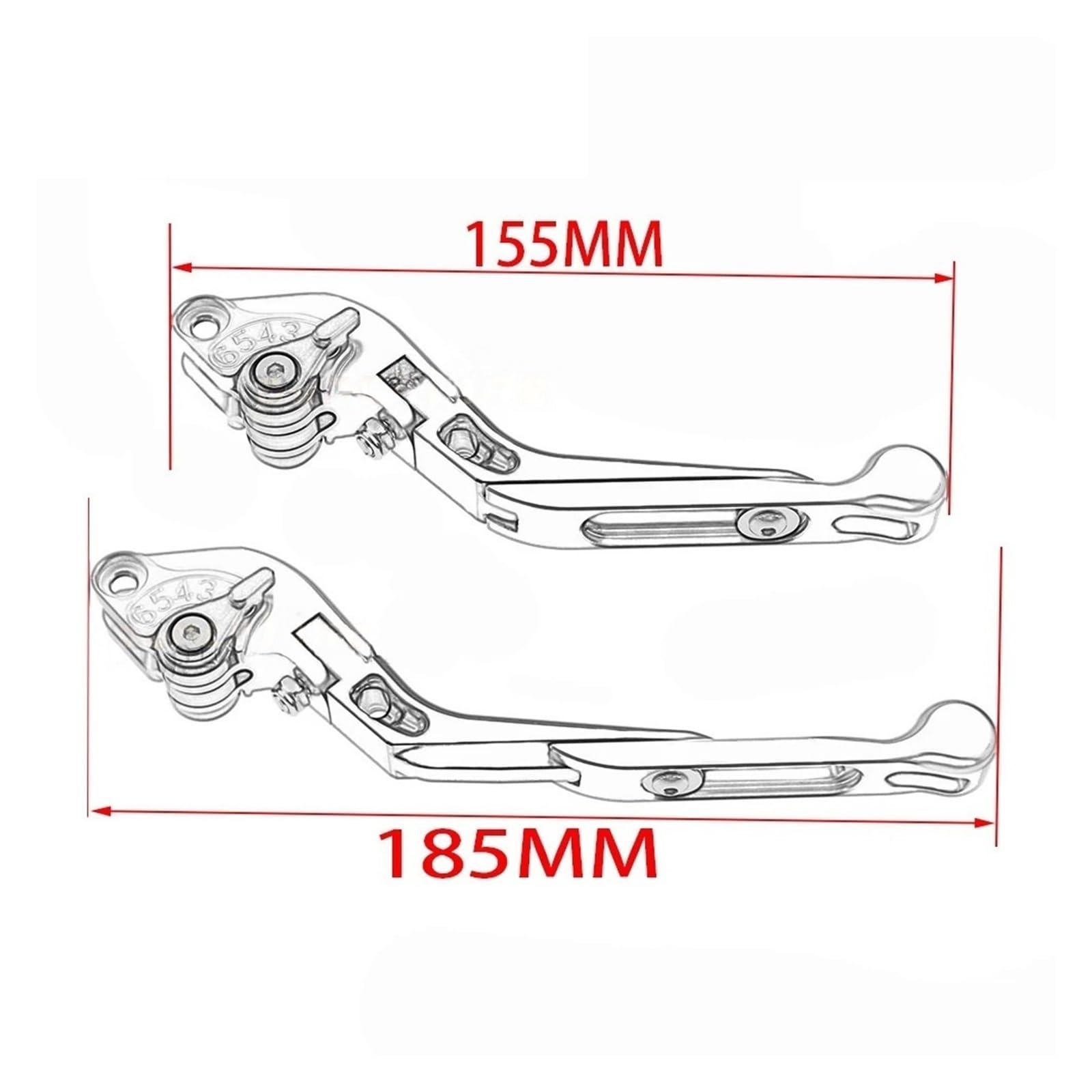par palancas control embrague moto Para GSXR600/750 Juego De Manetas Freno Y Embrague Moto