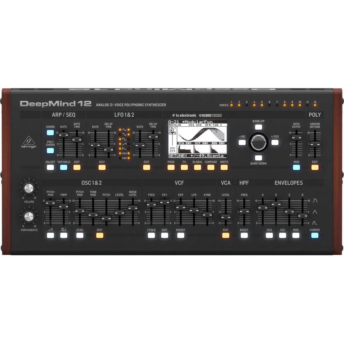Behringer DEEPMIND 12D Echtanaloger 12-stimmiger polyphoner 