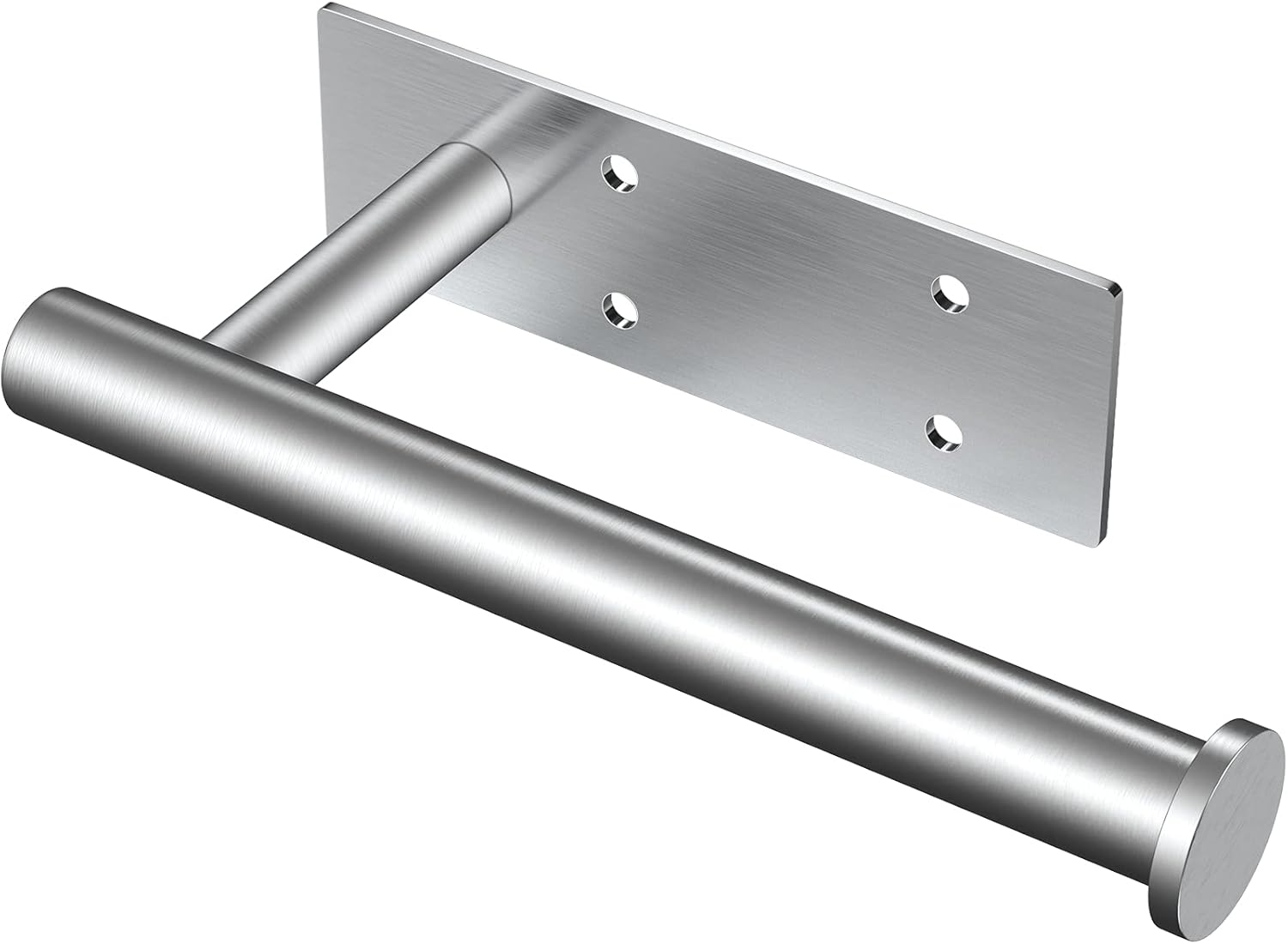 Toilet Paper Holder Wall Mount, HOUSESAPP Bathroom Paper Roll Holder, SUS304 Stainless Steel 2 Installation Methods Adhesives : Tools & Home Improvement